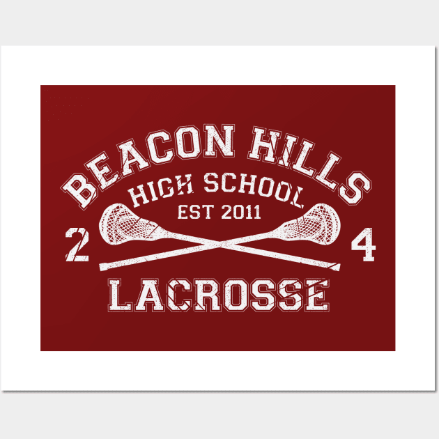 Beacon Hills Lacrosse Teen Wolf Posters and Art Prints TeePublic